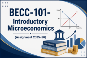 BECC-101- Introductory Microeconomics (Assignment 2025–26)